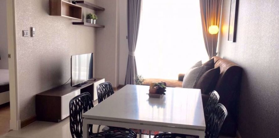 Condominio de 1 dormitorio en Bangkok, Tailandia en Supalai Wellington  № 77844