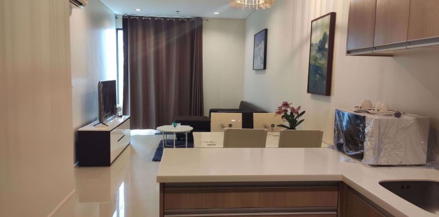 Eigentumswohnung in Bangkok, Thailand, 1 Schlafzimmer in Villa Asoke  № 77842