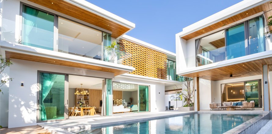 Chalet de 4 dormitorios en Bang Tao, Tailandia № 70906
