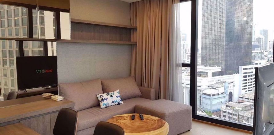 Condominio de 2 dormitorios en Bang Rak, Bangkok, Tailandia № 76129