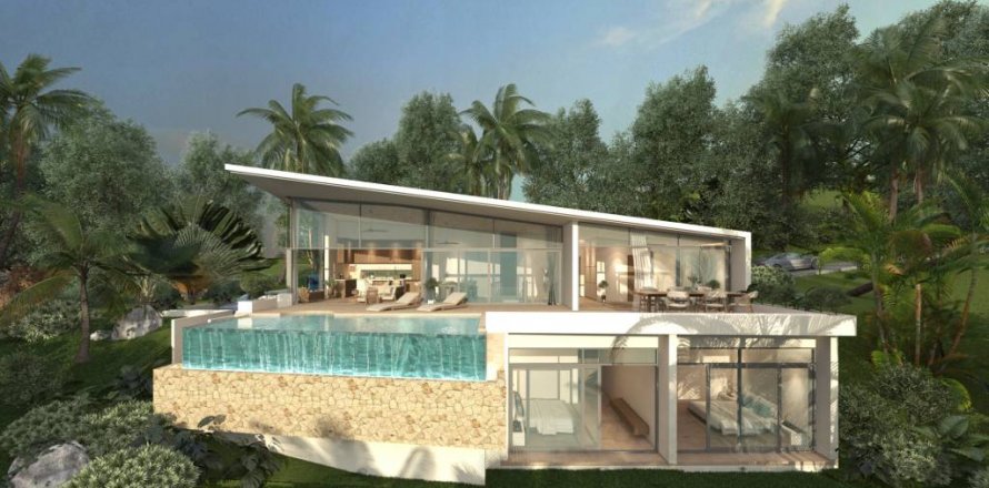 Chalet de 3 dormitorios en Surat Thani, Tailandia № 125961