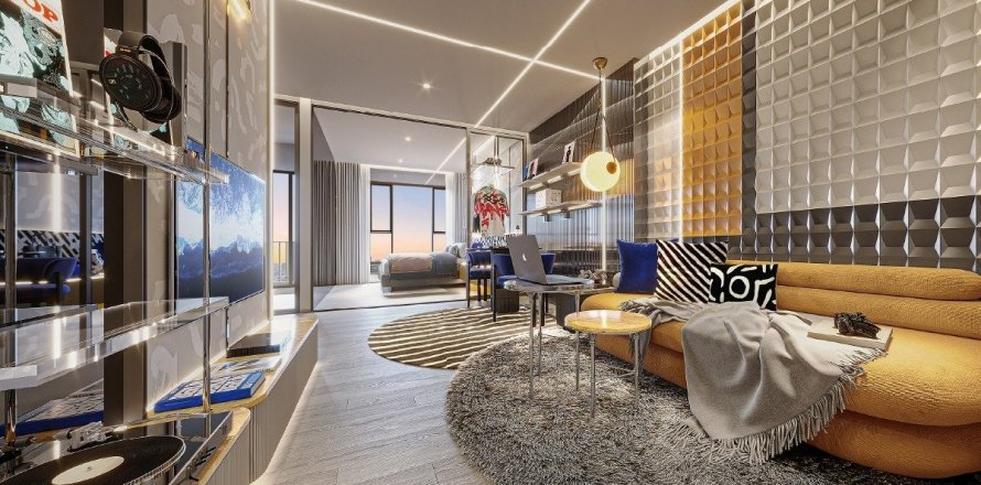 Apartamento de 1 dormitorio en Aspire Huai Khwang, Bangkok, Tailandia № 130739