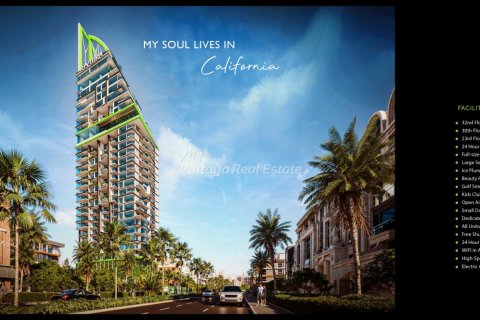 Condominio de 2 dormitorios en Pattaya, Tailandia № 123453 - foto 2