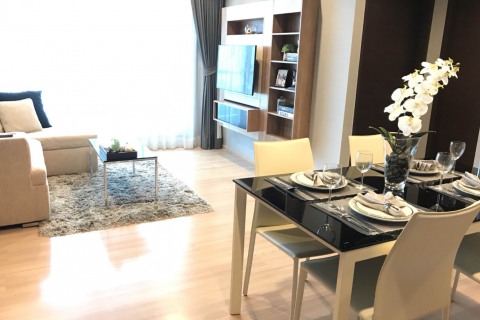 Condo in Bangkok, Thailand, 2 bedrooms in Rhythm Sathorn - Narathiwas № 77343