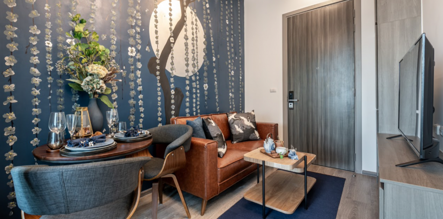 Condominio de 1 dormitorio en Bangkok, Tailandia en Knightsbridge Prime Onnut  № 77345