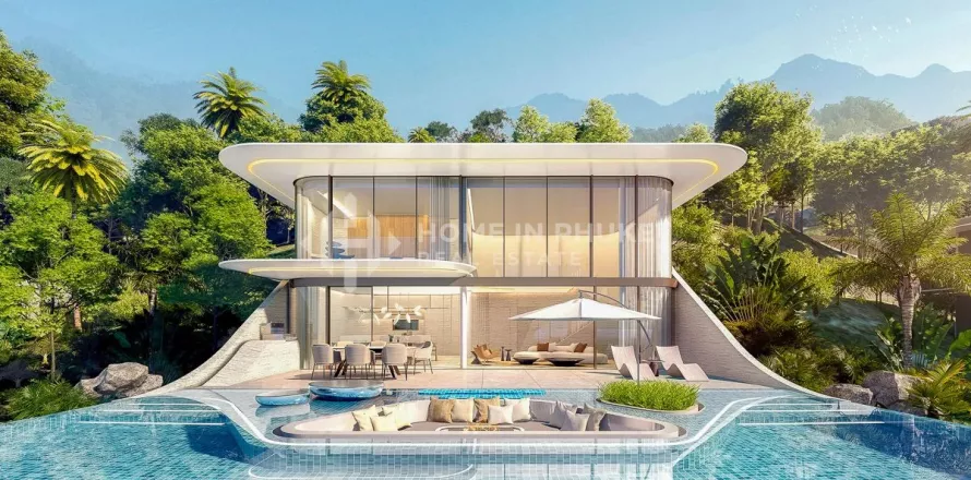Casa de 4 dormitorios en Kata, Tailandia № 131680