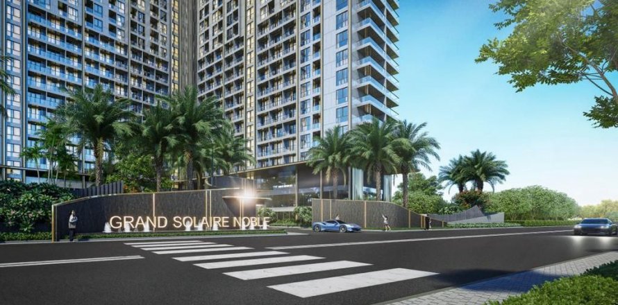 Appartement à Grand Solaire Noble, Pattaya, Thaïlande 1 chambre № 106994
