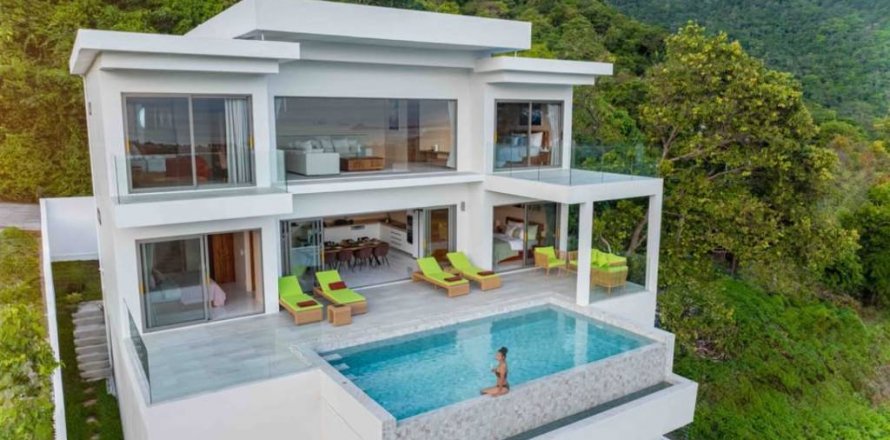 Chalet de 4 dormitorios en Surat Thani, Tailandia № 133024