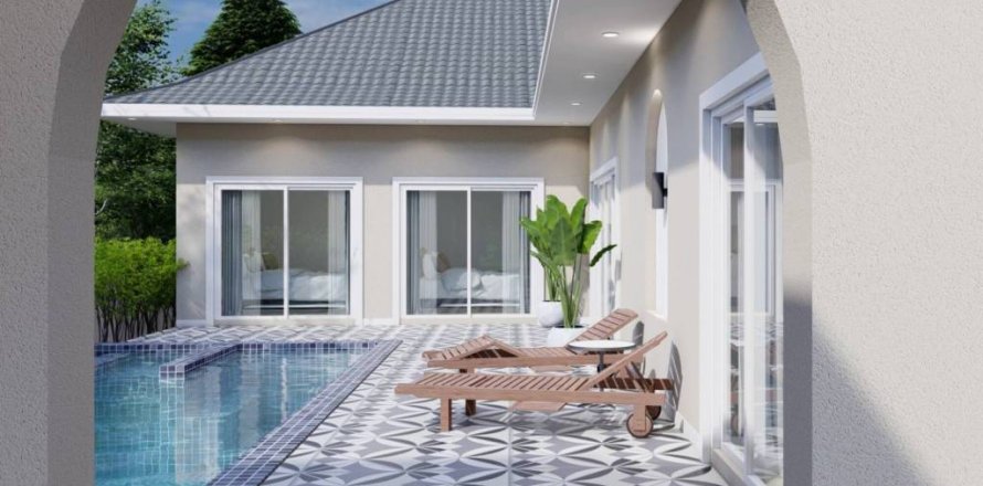 Chalet de 3 dormitorios en Hua Hin, Tailandia № 133026