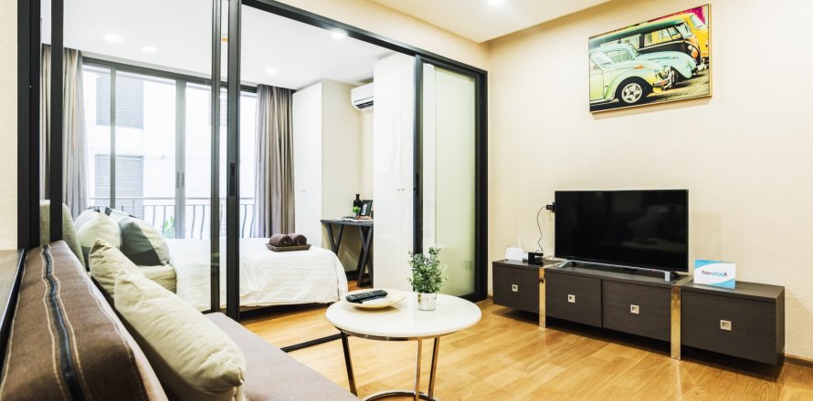 Condominio de 1 dormitorio en Bangkok, Tailandia № 143962