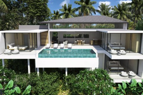 Chalet de 3 dormitorios en Surat Thani, Tailandia № 124485