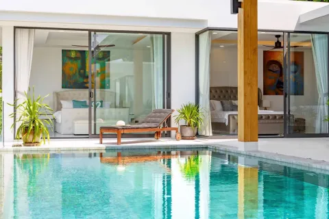 Chalet de 3 dormitorios en Chaweng Beach, Ko Samui, Tailandia № 107578 - foto 14
