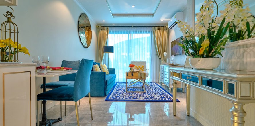Apartamento de 1 dormitorio en Jomtien Beach, Pattaya, Tailandia № 101462