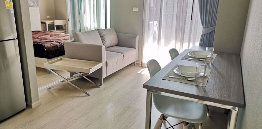 Eigentumswohnung in Bangkok, Thailand, 1 Schlafzimmer in Chapter One ECO Ratchada - Huaikwang № 77500