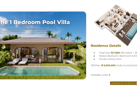 Casa de 1 dormitorio en Koh Pha Ngan, Tailandia № 123771 - foto 12