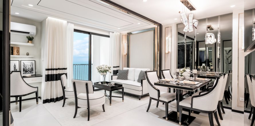 Apartamento de 2 habitaciones en Pattaya, Tailandia № 130435