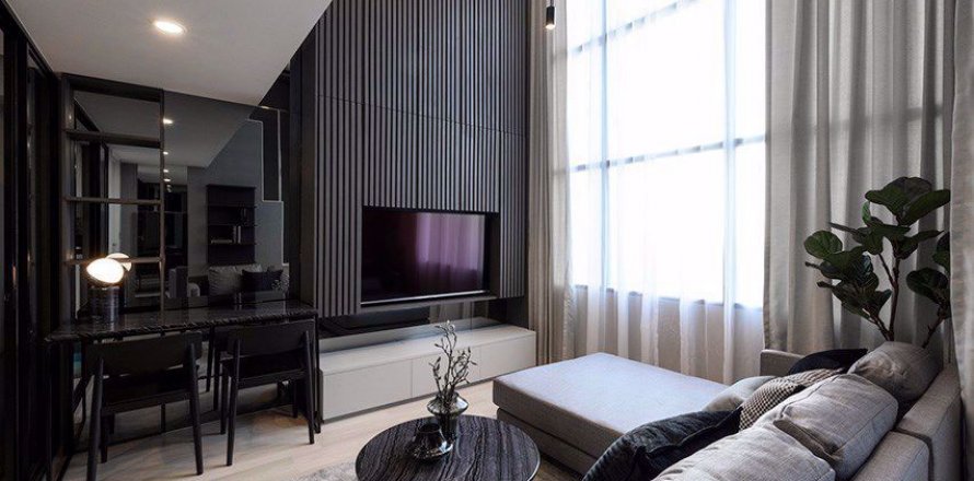Dúplex de 1 dormitorio en Knightsbridge Prime Sathorn, Bangkok, Tailandia № 77448