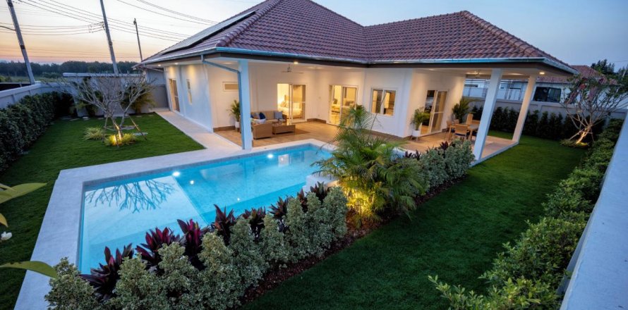 Chalet de 3 dormitorios en Mali Vista, Hua Hin, Tailandia № 101801
