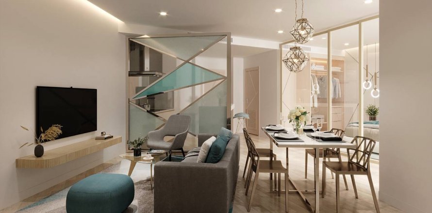 Кондоминиум с 2 комнатами в Пхукете, Таиланд в Aura Condominium № 101224
