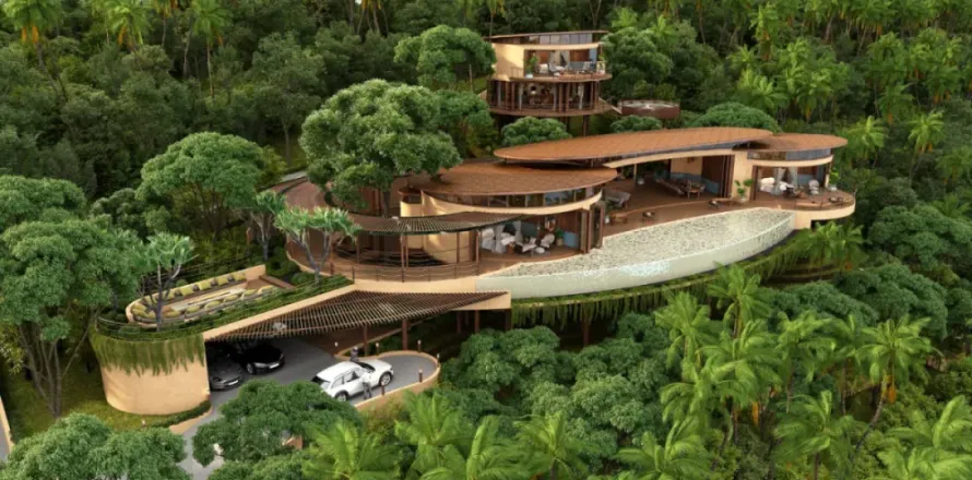 Chalet de 4 dormitorios en Ko Samui, Tailandia № 107842