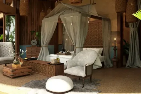 Chalet de 4 dormitorios en Ko Samui, Tailandia № 107842 - foto 13
