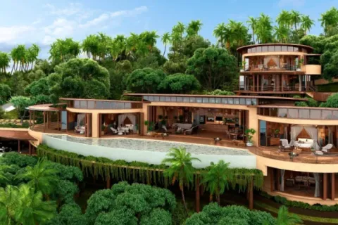 Chalet de 4 dormitorios en Ko Samui, Tailandia № 107842 - foto 17