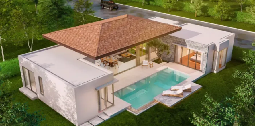 Chalet de 3 dormitorios en Phuket, Tailandia № 107840