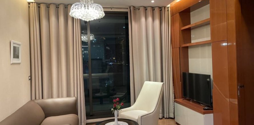 Condominio de 1 dormitorio en Khlong Toei, Bangkok, Tailandia № 119626