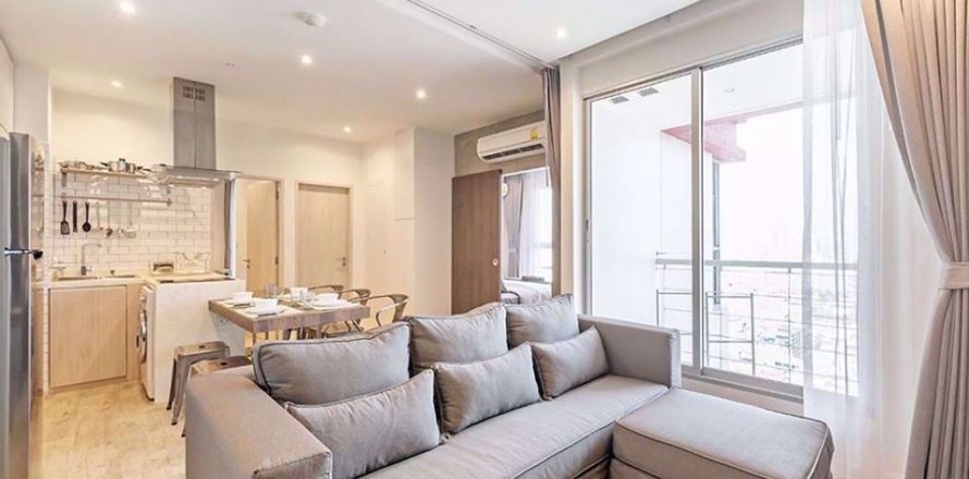 Condominio de 2 dormitorios en Ratchathewi, Bangkok, Tailandia № 76779