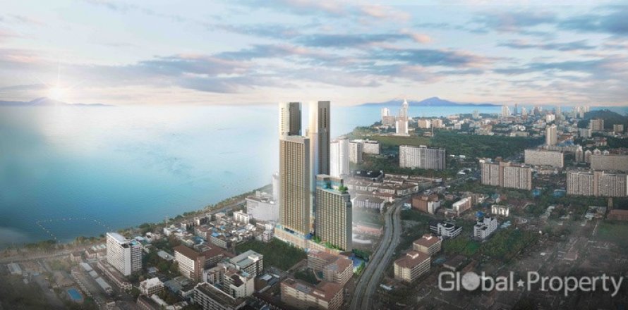 Condominio de 2 dormitorios en Pattaya, Tailandia № 81834