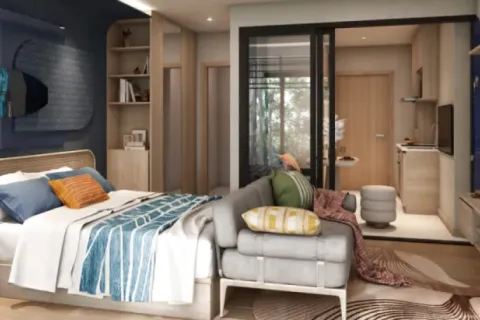 Apartamento de 1 dormitorio en Phuket, Tailandia № 111656 - foto 3