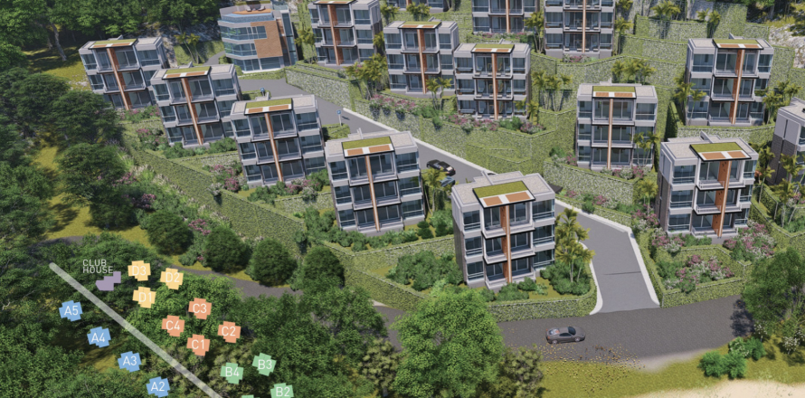Apartamento de 1 dormitorio en Phuket, Tailandia № 81770