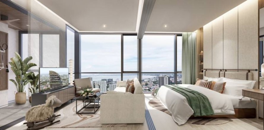 Condominio de 3 dormitorios en Pattaya, Tailandia № 144494