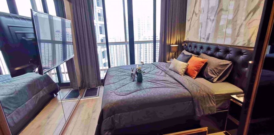 Condominio de 1 dormitorio en Bangkok, Tailandia en Park Origin Phromphong  № 77645