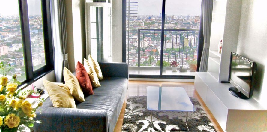 Eigentumswohnung in Bangkok, Thailand, 2 Schlafzimmer in Blocs 77  № 111174