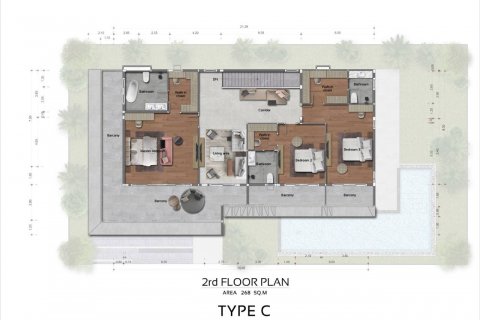 Off-plan Gloria villas ในพัทยา, ประเทศไทย № 79620 - รูปถ่าย 24