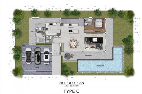Off-plan Gloria villas ในพัทยา, ประเทศไทย № 79620 - รูปถ่าย 29