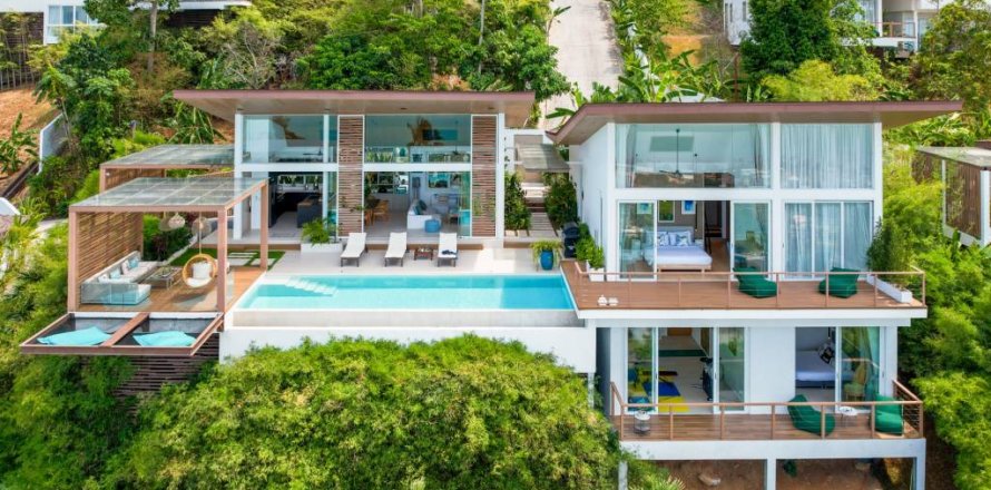 Chalet de 4 dormitorios en Surat Thani, Tailandia № 126602