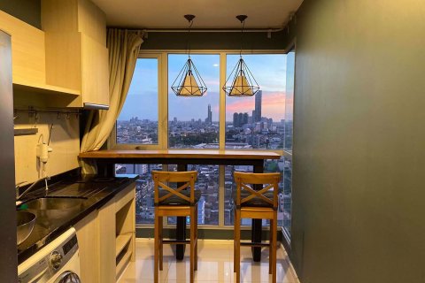 Eigentumswohnung in Bangkok, Thailand, 1 Schlafzimmer in Rhythm Sathorn - Narathiwas  № 77587