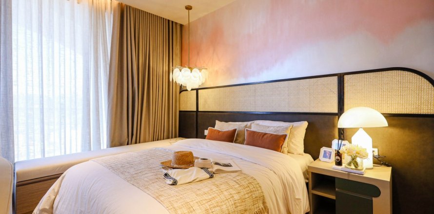 Apartamento de 1 dormitorio en Jomtien Beach, Pattaya, Tailandia № 101435