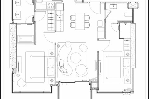 Apartment on Jomtien Beach, Pattaya, Thailand 2 bedrooms № 101437 - photo 21