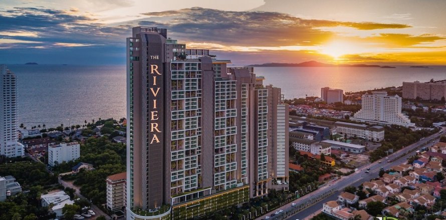 Wohnung auf Jomtien Beach, Pattaya, Thailand 1 Schlafzimmer № 101497