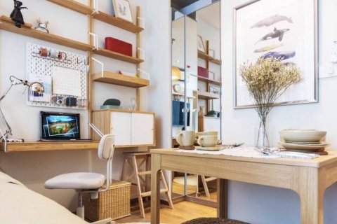 Condominio de 1 dormitorio en Khlong Toei, Bangkok, Tailandia № 132950