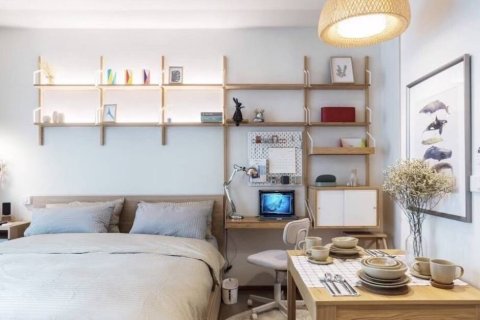 Condominio de 1 dormitorio en Khlong Toei, Bangkok, Tailandia № 132950 - foto 5