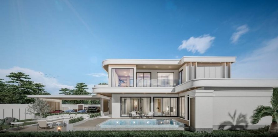 Chalet de 4 dormitorios en Pattaya, Tailandia № 125941