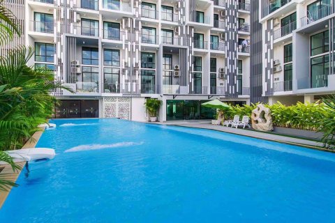 Dúplex de 1 dormitorio en Bang Na, Bangkok, Tailandia № 77092 - foto 11