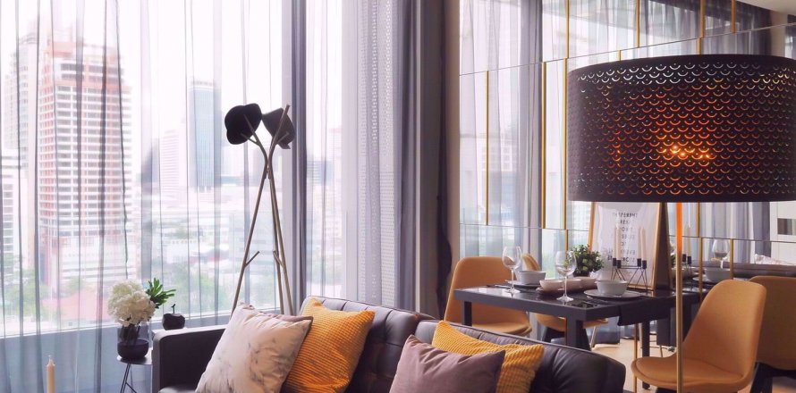 Condominio de 1 dormitorio en Bang Rak, Bangkok, Tailandia № 77093