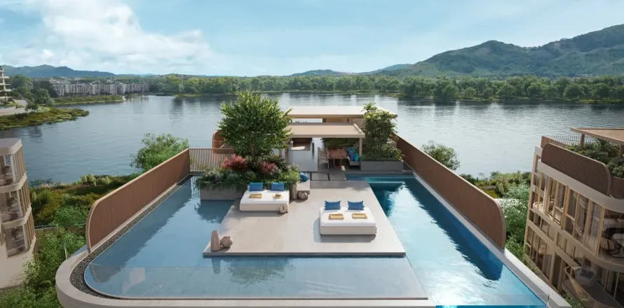 Condominio de 4 dormitorios en Bang Tao, Tailandia № 124074