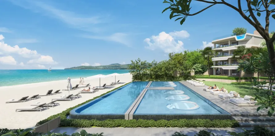 Condominio de 4 dormitorios en Bang Tao, Tailandia № 124073