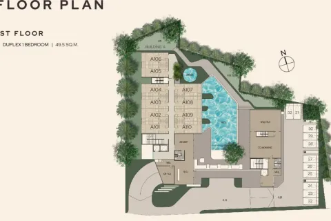 Apartment in Phuket, Thailand 2 bedrooms № 107491 - photo 26
